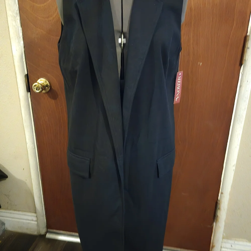 Black Merona Womens Jacket - Picture 3 of 6